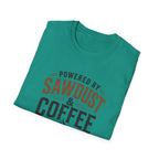 Powered By Sawdust & Coffee T-Shirt
