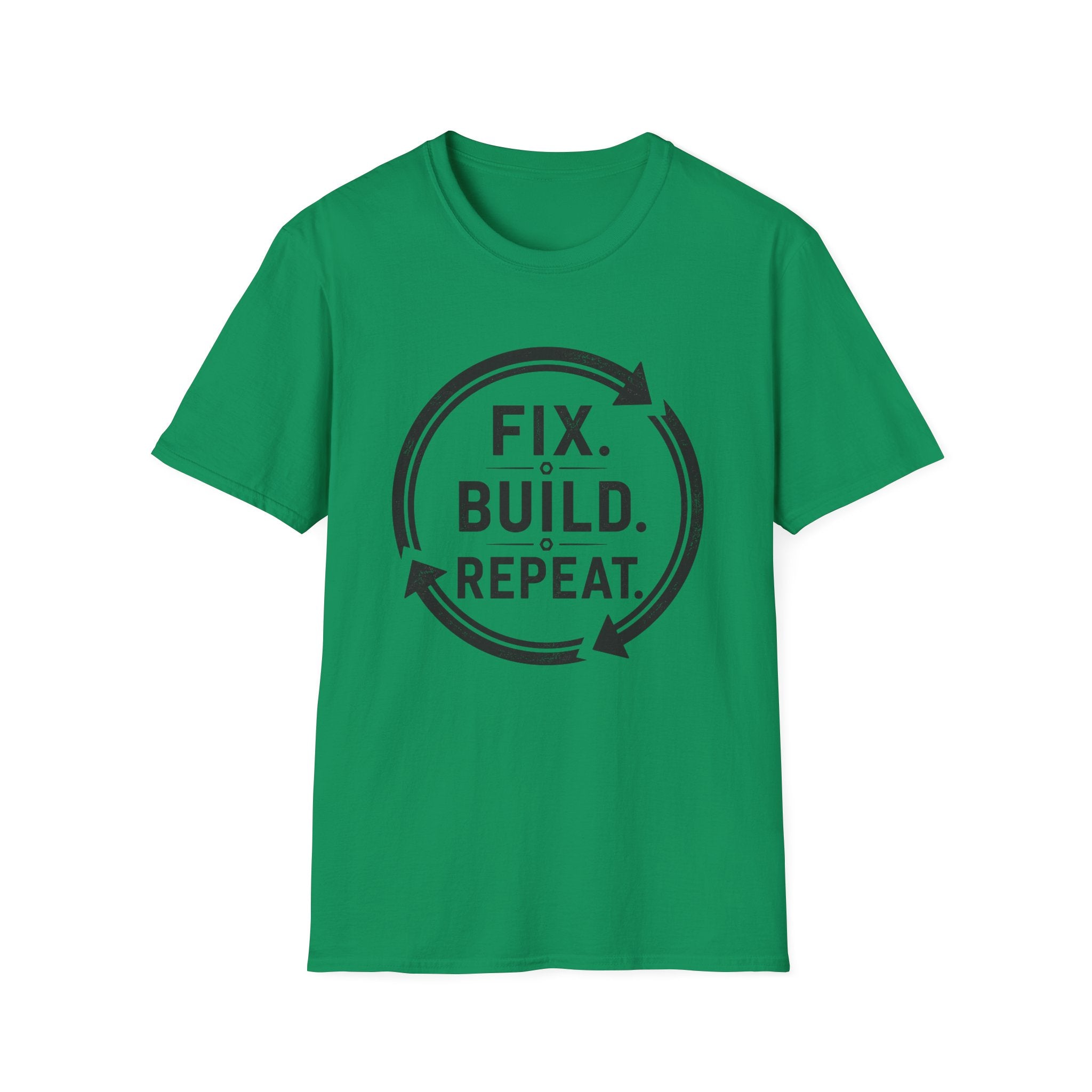 Fix Build Repeat T-Shirt