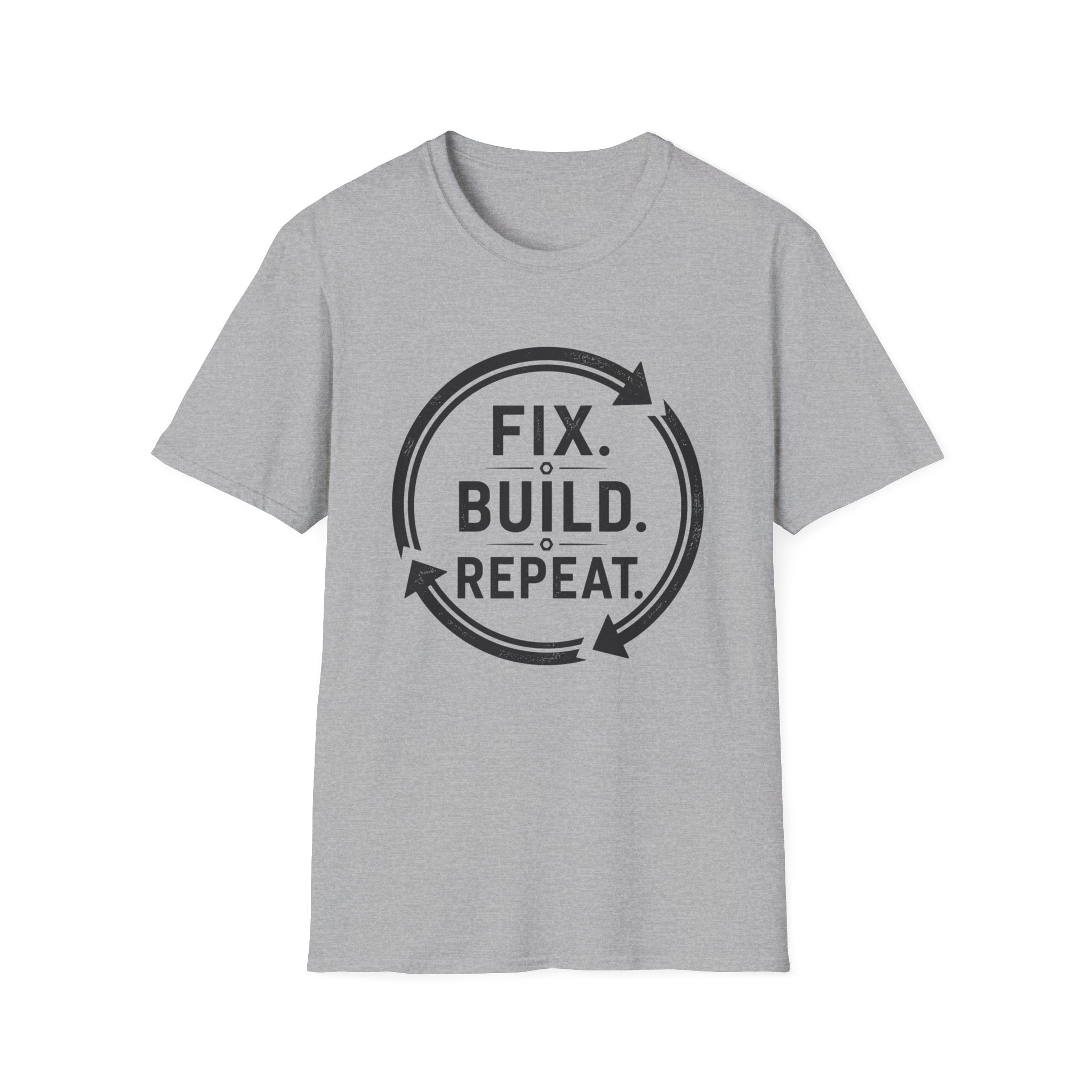 Fix Build Repeat T-Shirt