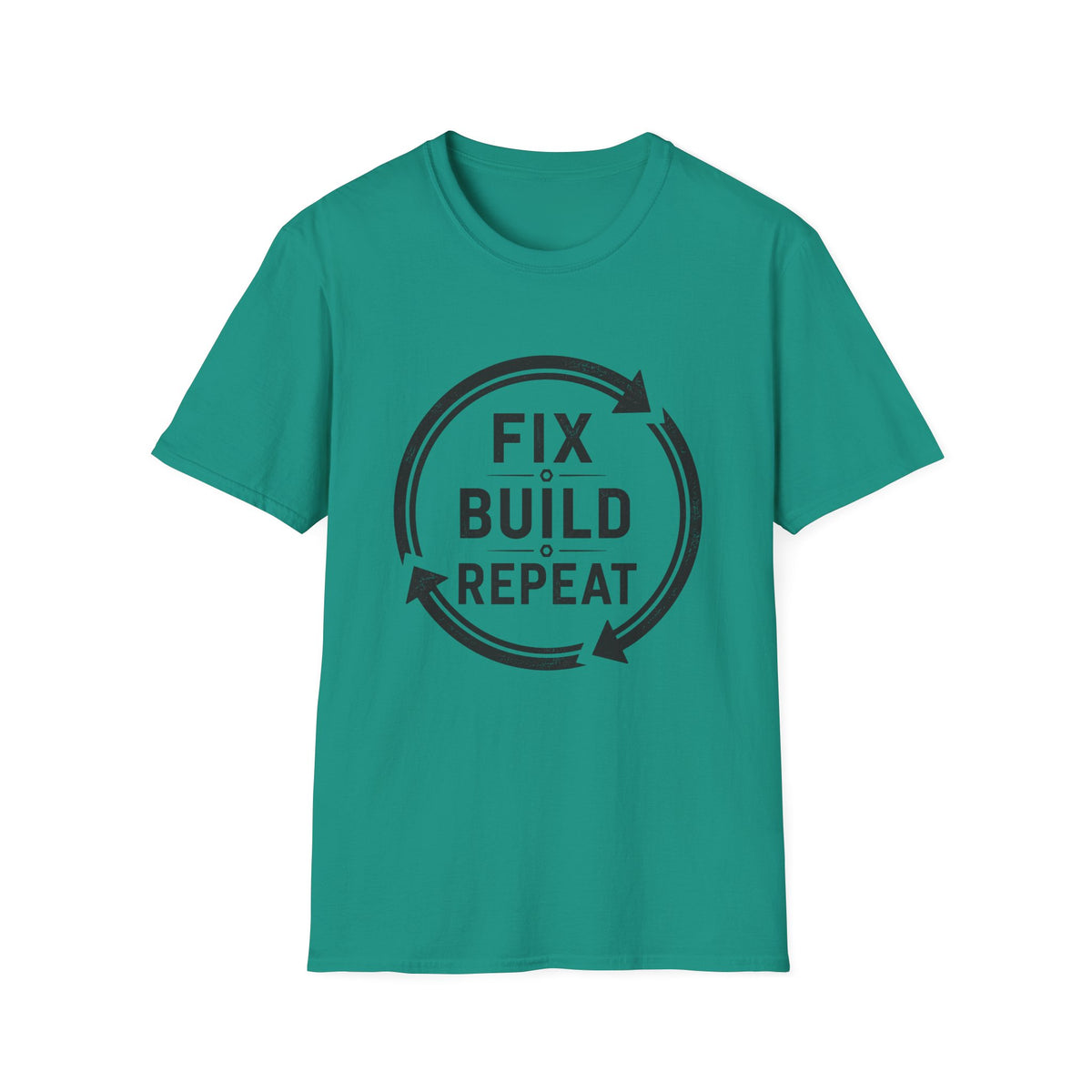 Fix Build Repeat T-Shirt