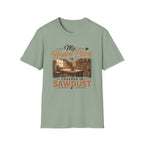 Happy Pace Is Covered In Sawdust T-Shirt