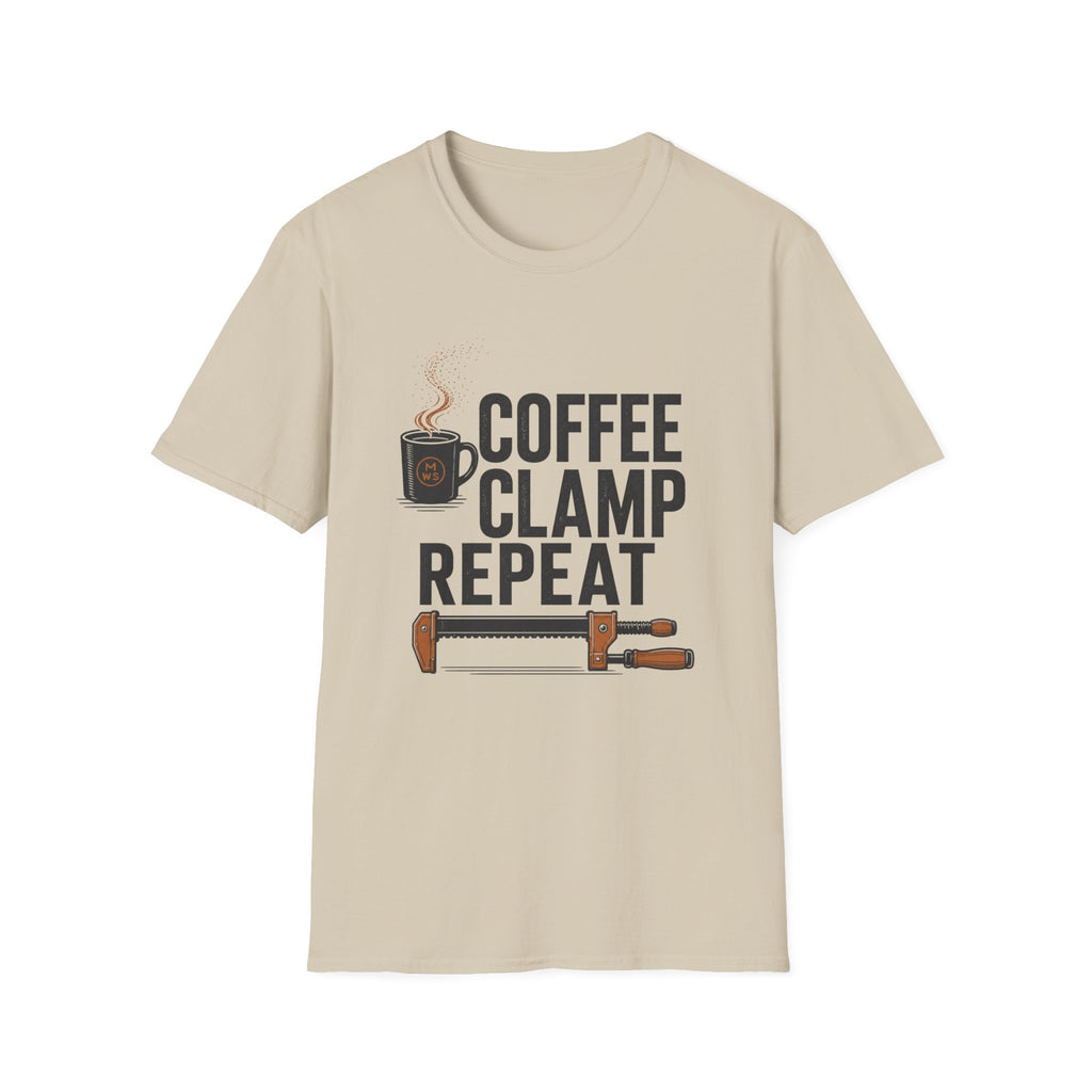 Coffee Clamp Repeat T-Shirt