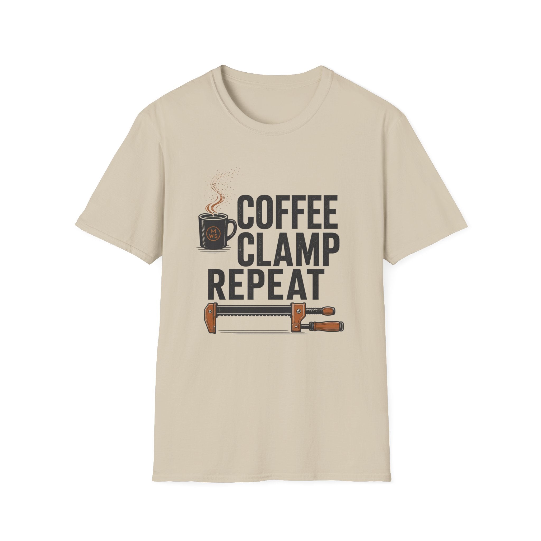 Coffee Clamp Repeat T-Shirt