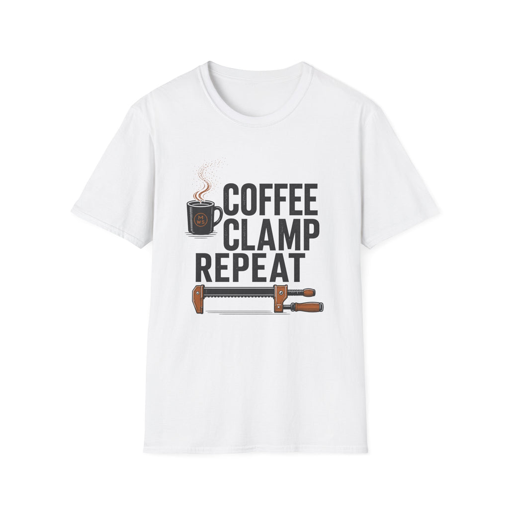 Coffee Clamp Repeat T-Shirt