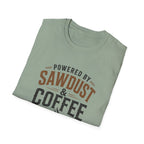 Powered By Sawdust & Coffee T-Shirt