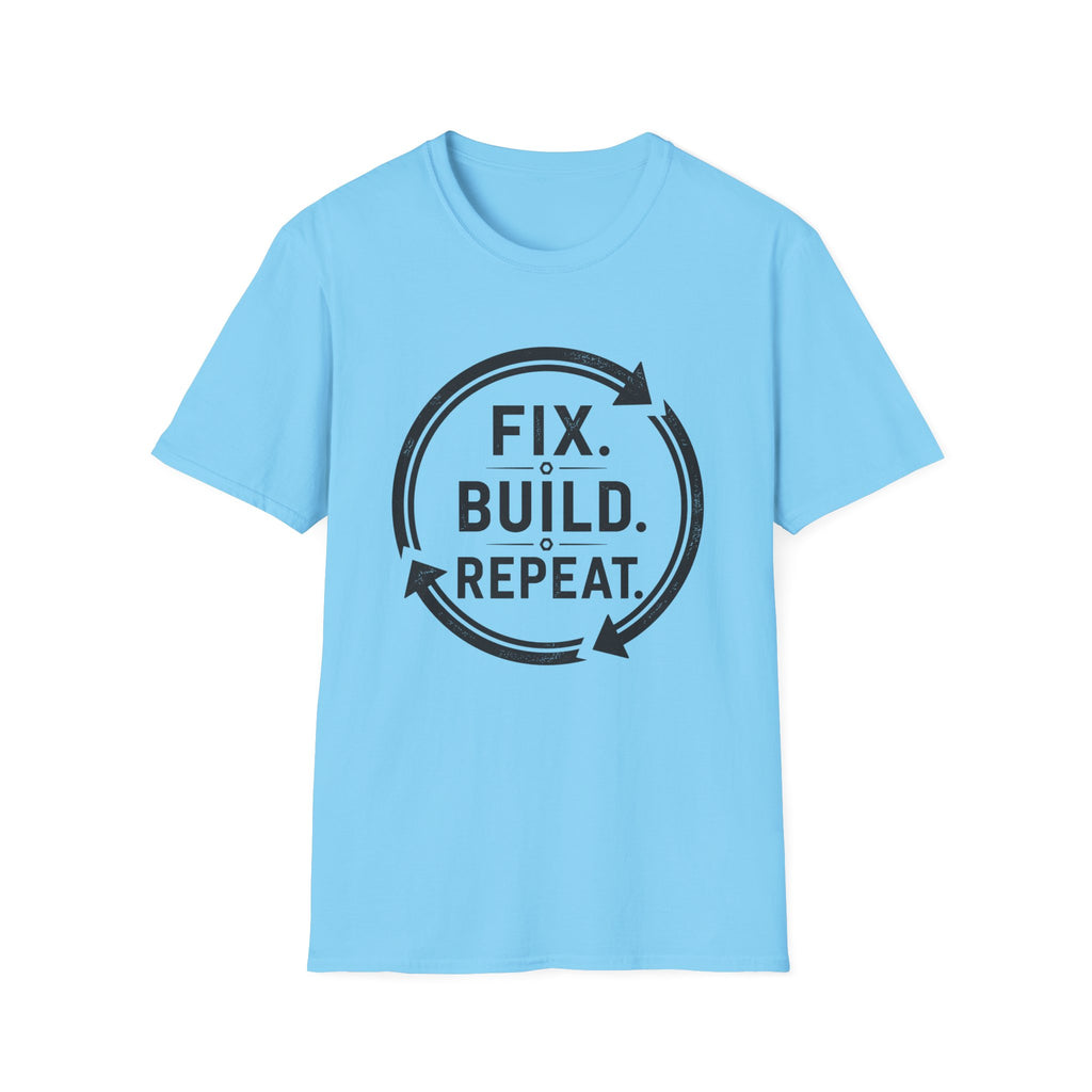 Fix Build Repeat T-Shirt