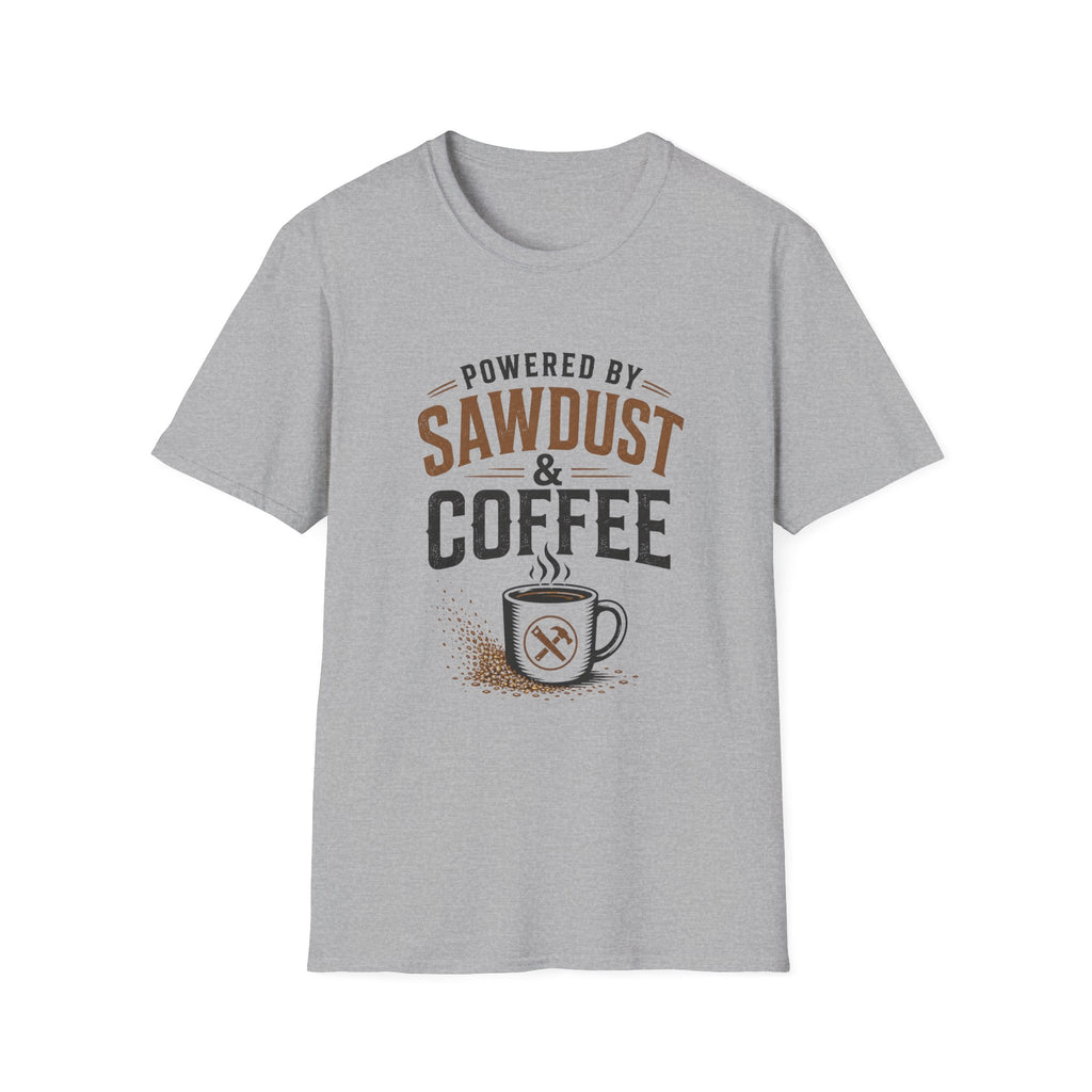 Powered By Sawdust & Coffee T-Shirt