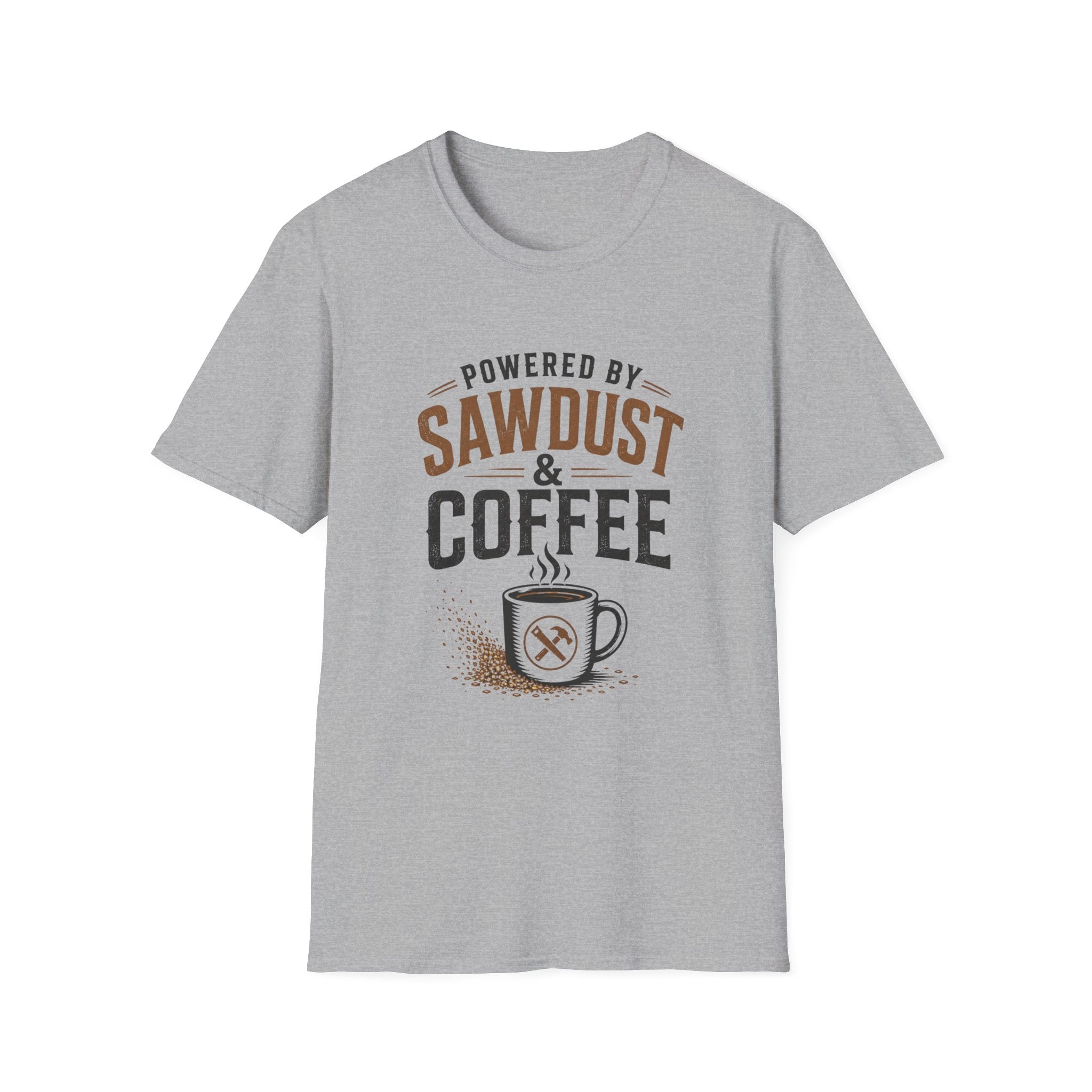 Powered By Sawdust & Coffee T-Shirt