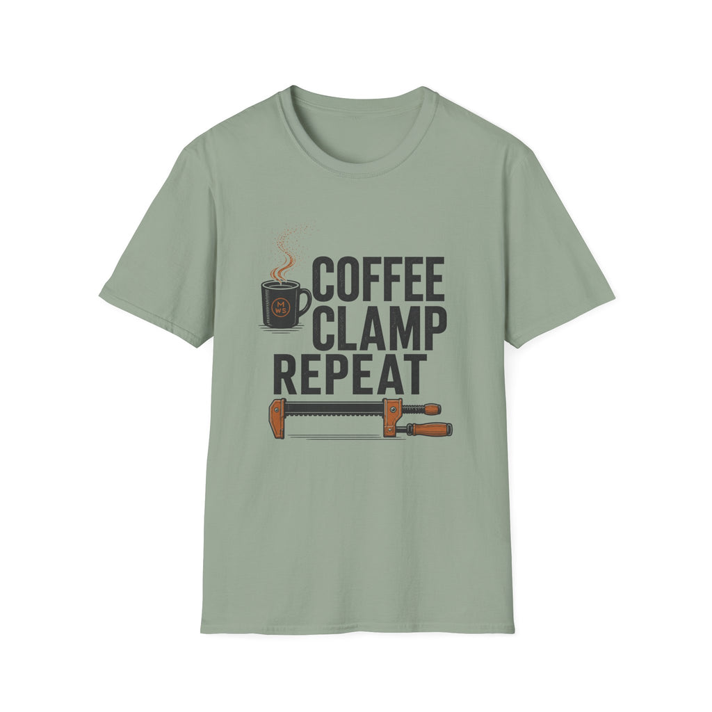 Coffee Clamp Repeat T-Shirt