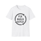 Fix Build Repeat T-Shirt