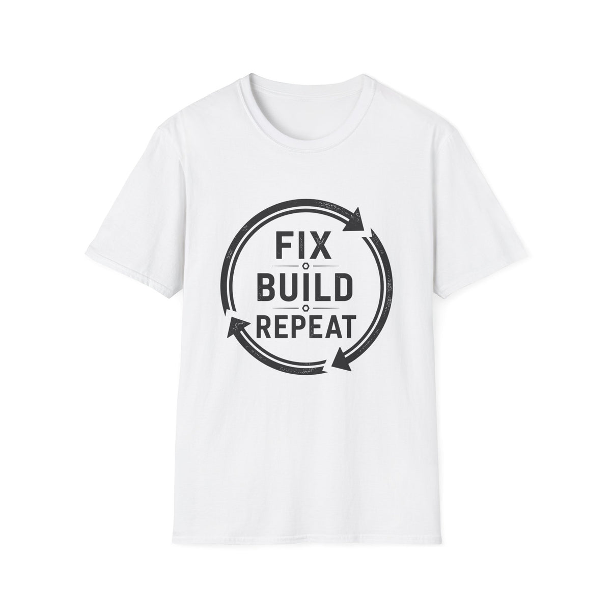 Fix Build Repeat T-Shirt