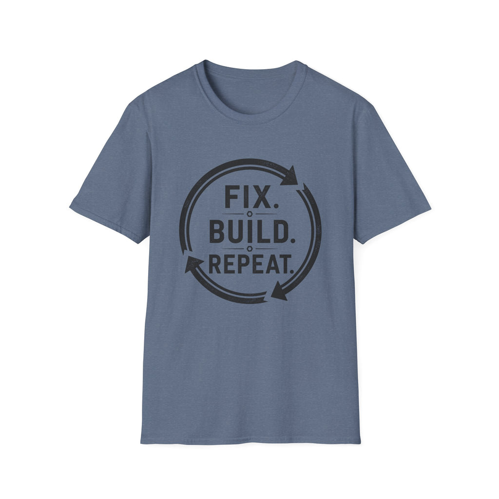 Fix Build Repeat T-Shirt
