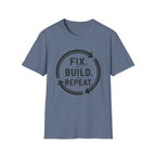 Fix Build Repeat T-Shirt