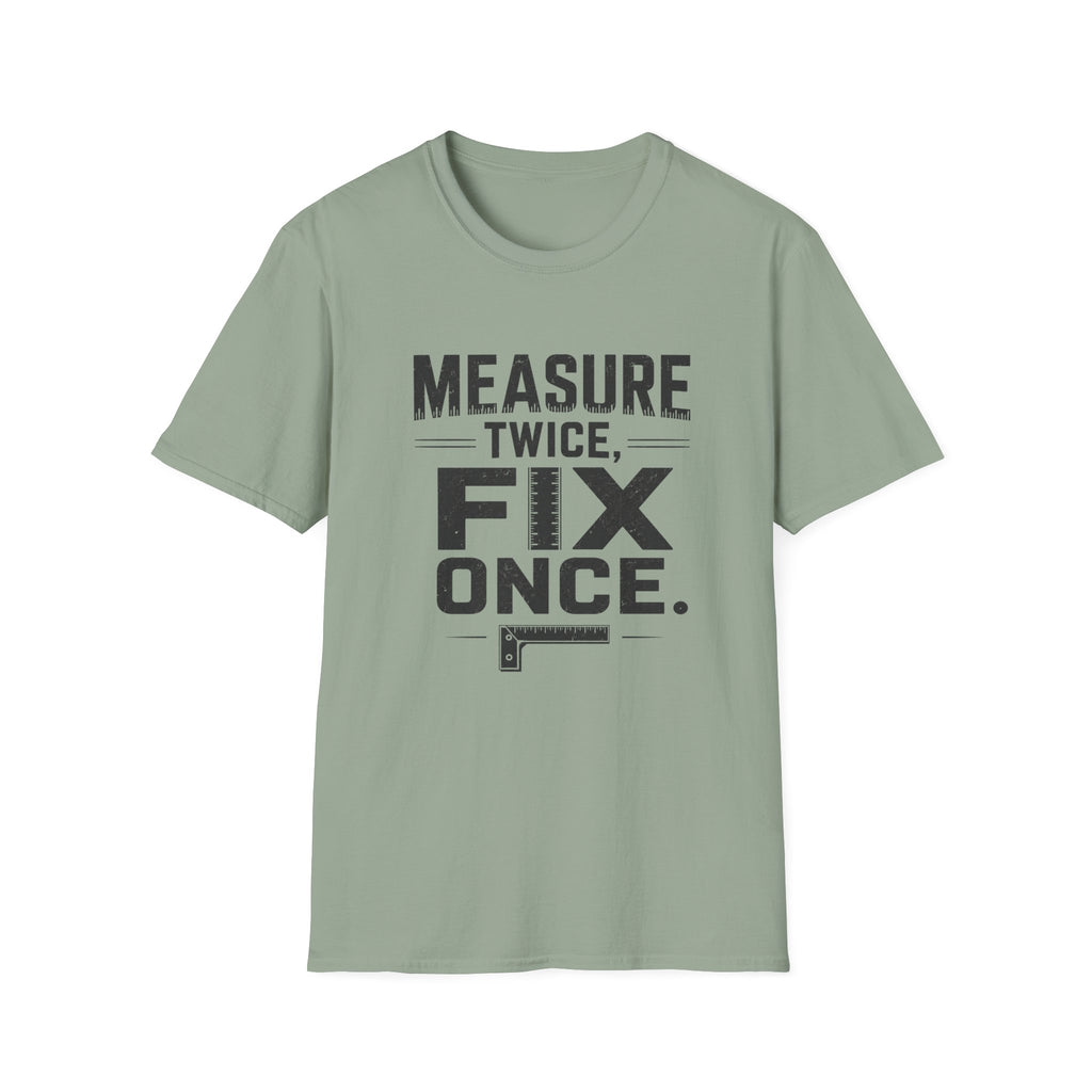Measure Twice, Fix Once T-Shirt