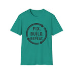 Fix Build Repeat T-Shirt