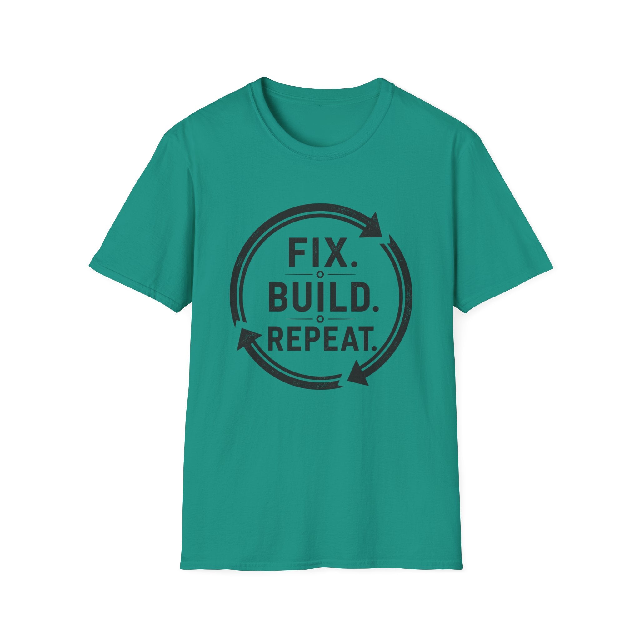 Fix Build Repeat T-Shirt
