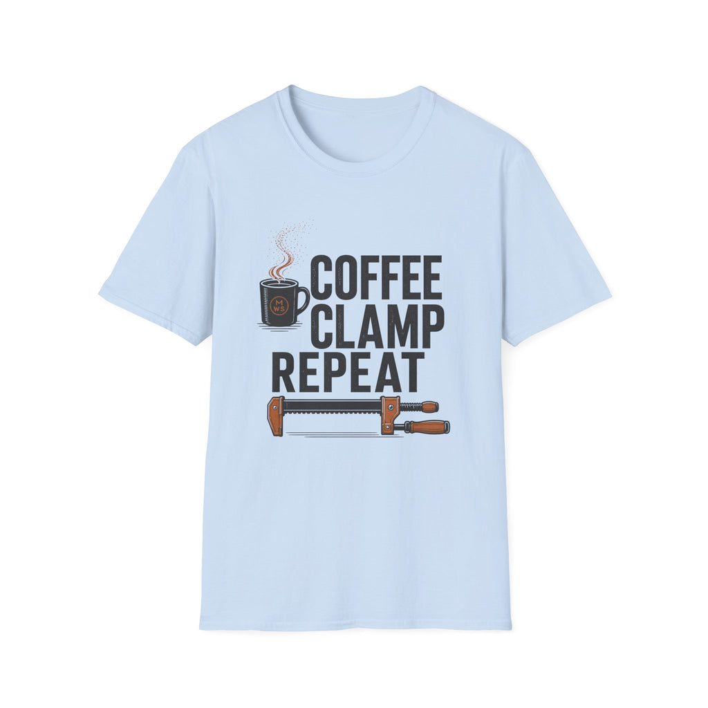 Coffee Clamp Repeat T-Shirt