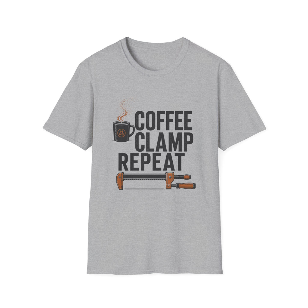 Coffee Clamp Repeat T-Shirt