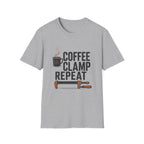 Coffee Clamp Repeat T-Shirt