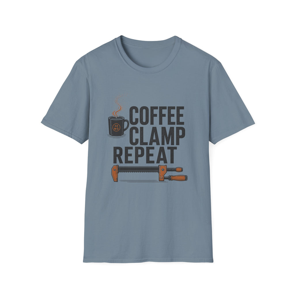 Coffee Clamp Repeat T-Shirt
