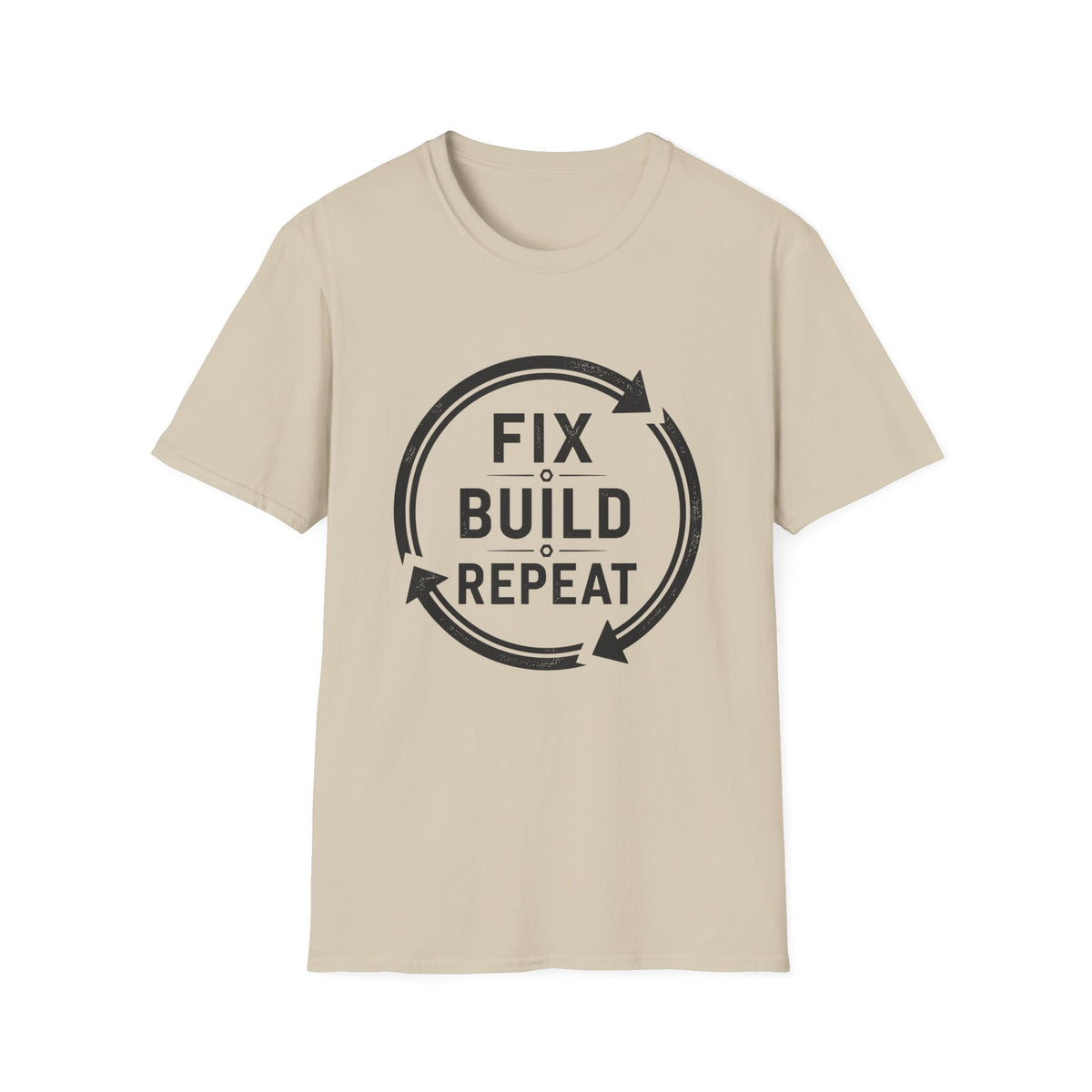 Fix Build Repeat T-Shirt