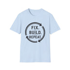 Fix Build Repeat T-Shirt