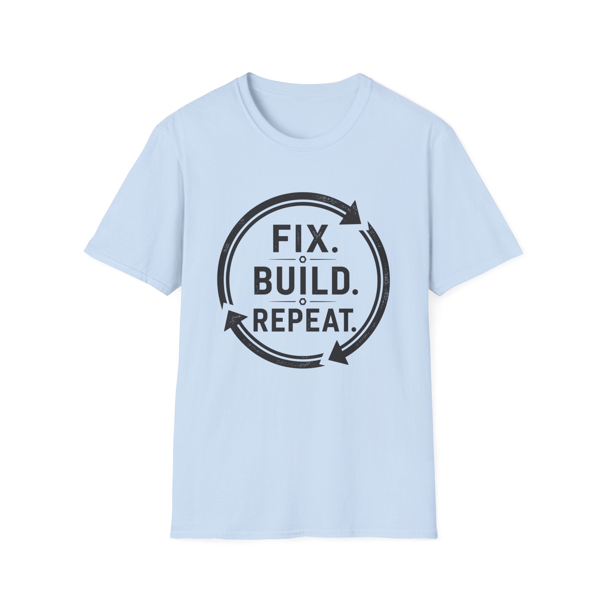 Fix Build Repeat T-Shirt