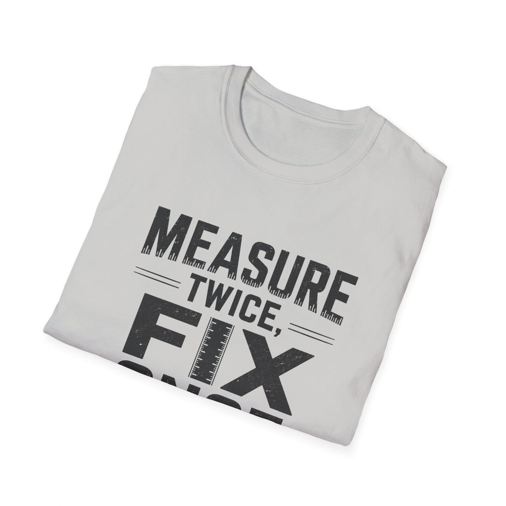 Measure Twice, Fix Once T-Shirt