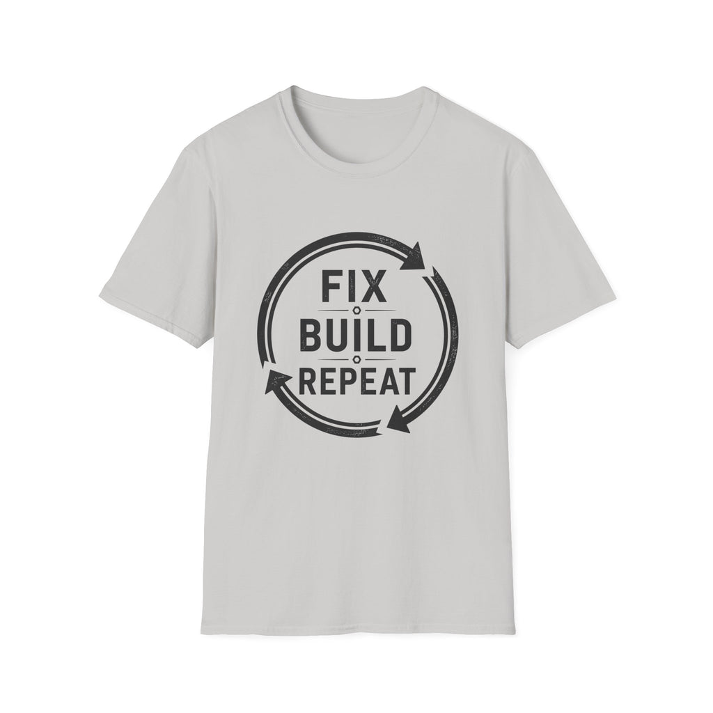 Fix Build Repeat T-Shirt
