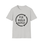 Fix Build Repeat T-Shirt