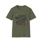 Coffee Clamp Repeat T-Shirt