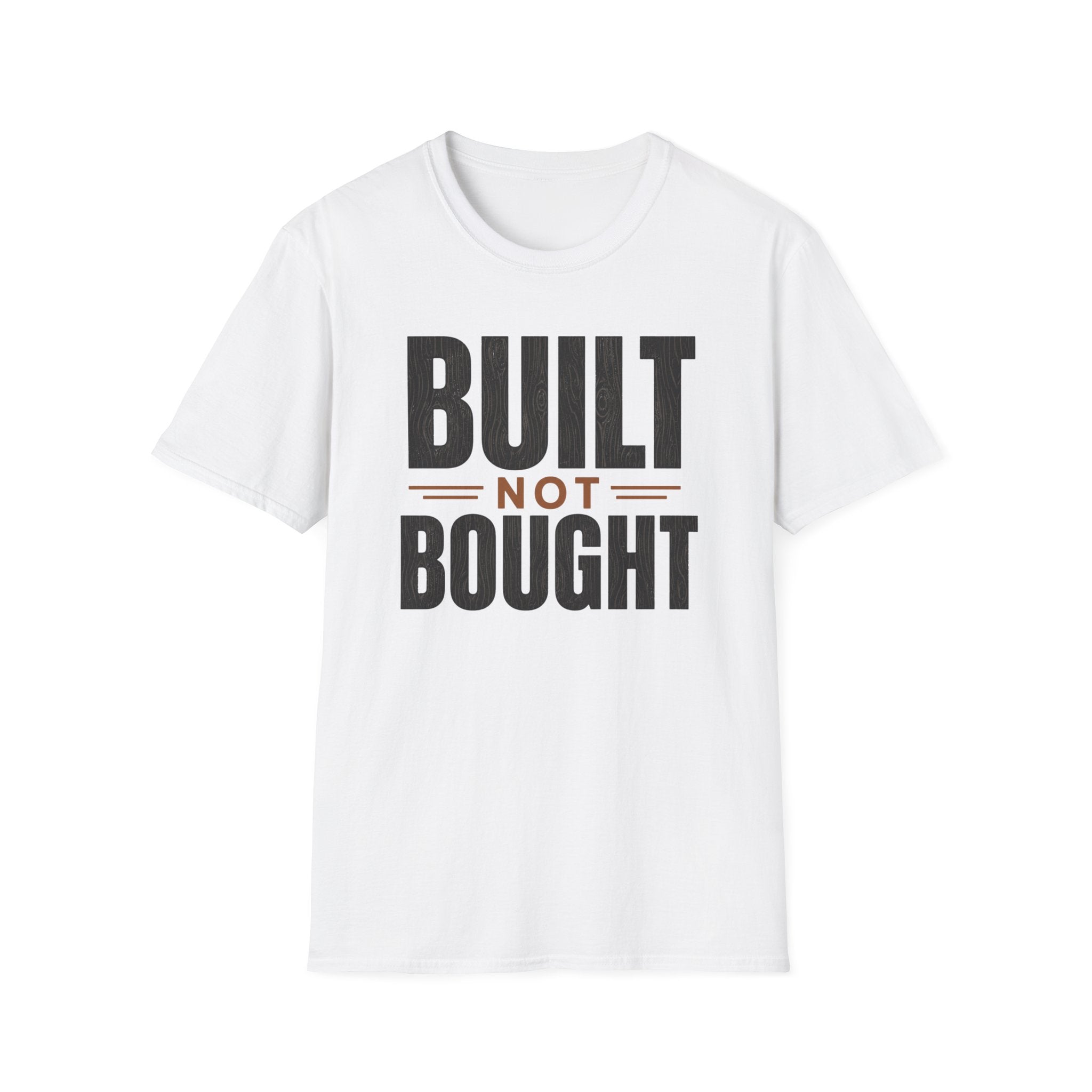 Built Not Bought T-Shirt – Modern Workshop Studio