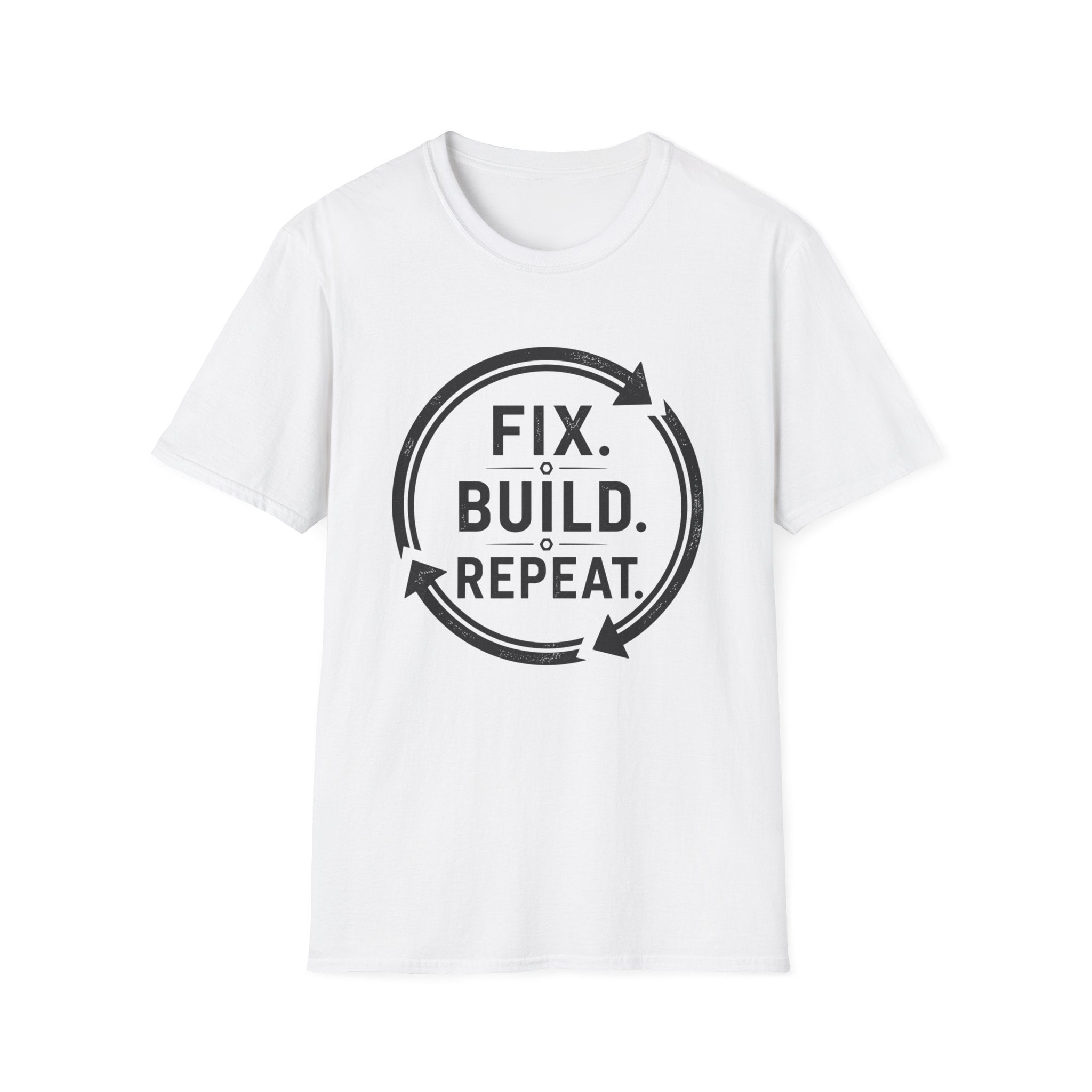 Fix Build Repeat T-Shirt