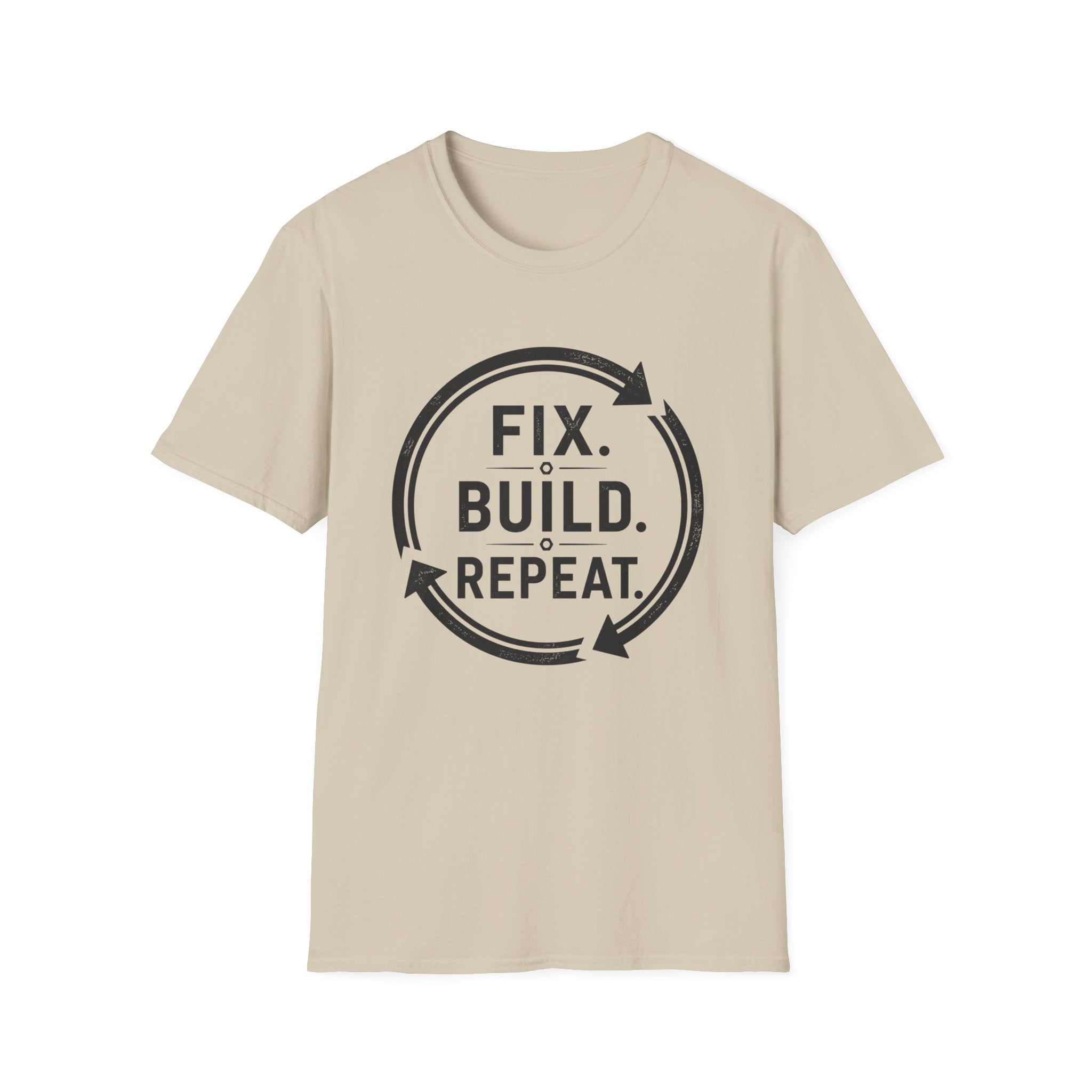 Fix Build Repeat T-Shirt