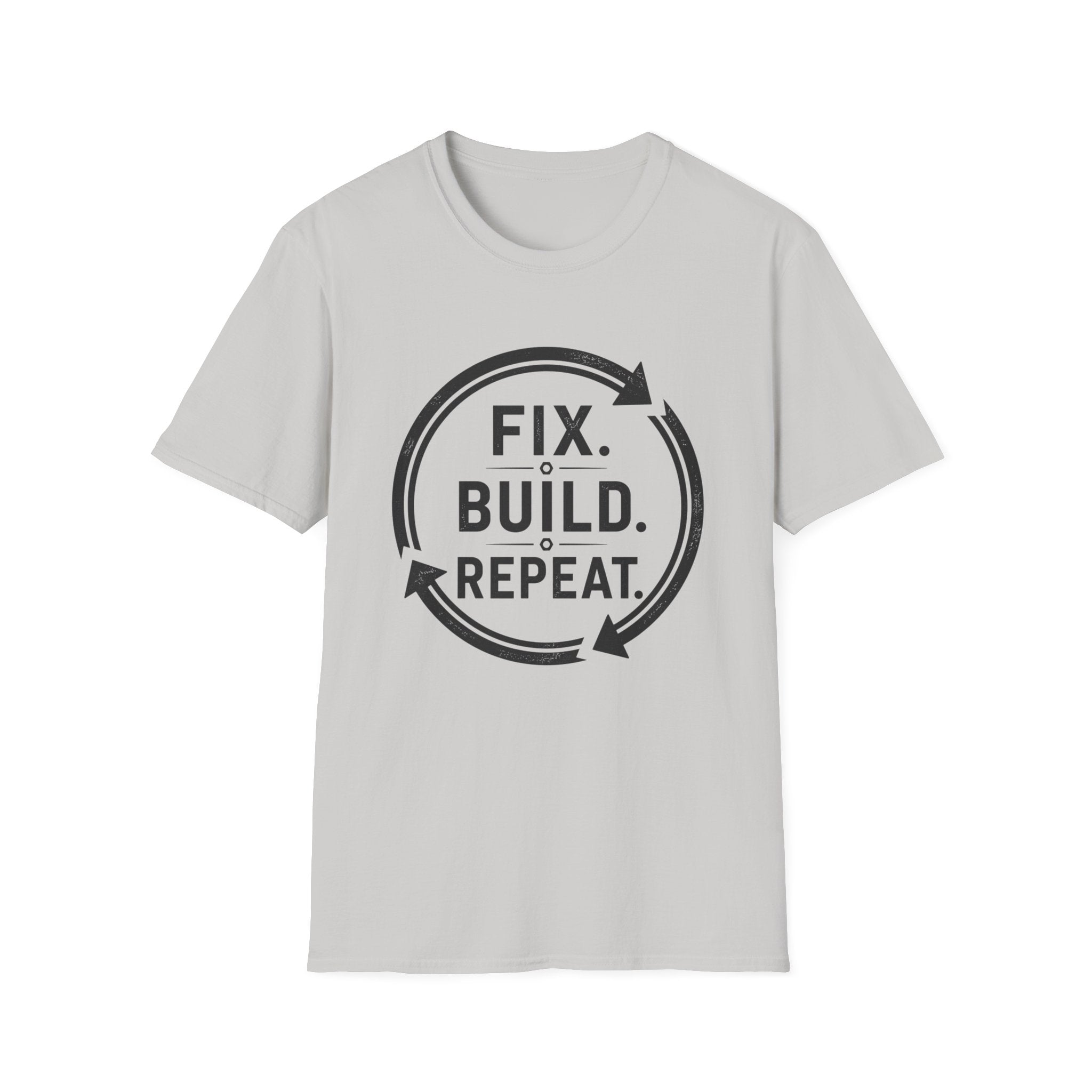Fix Build Repeat T-Shirt