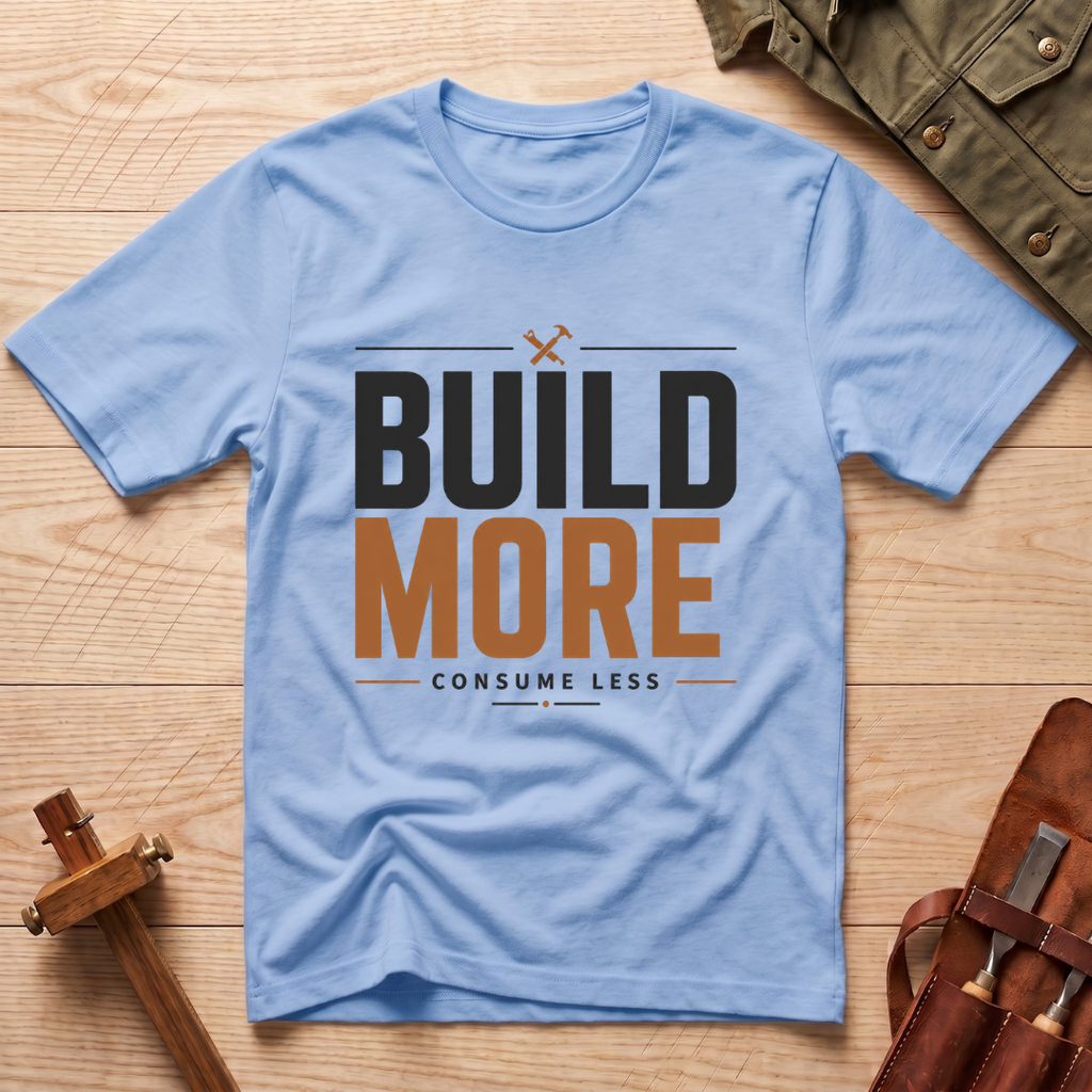 Build More, Consume Less T-Shirt