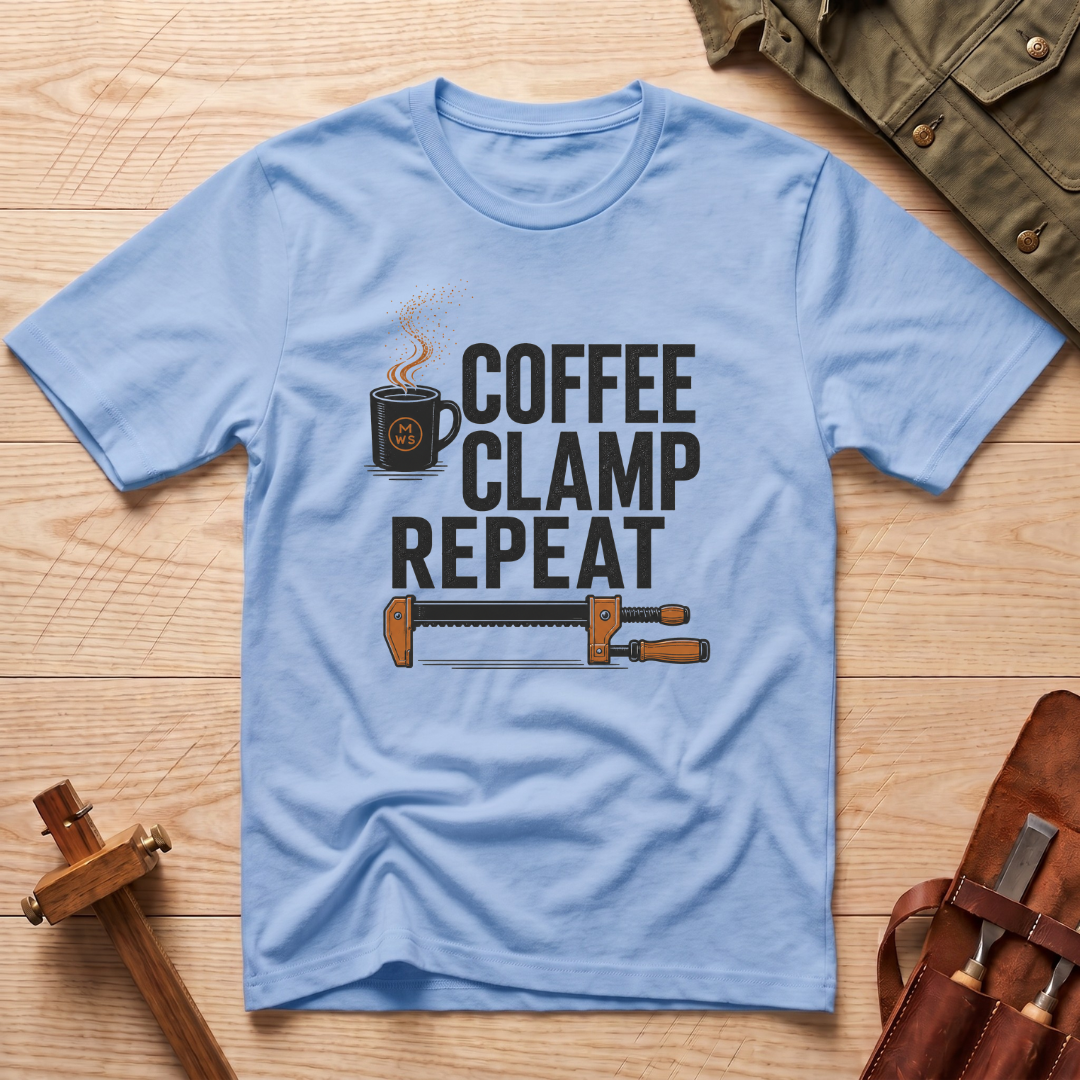 Coffee Clamp Repeat T-Shirt