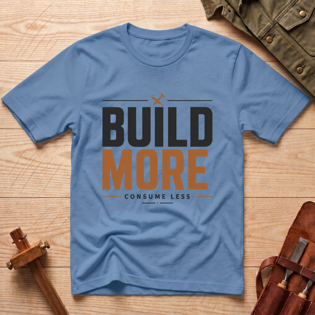Build More, Consume Less T-Shirt