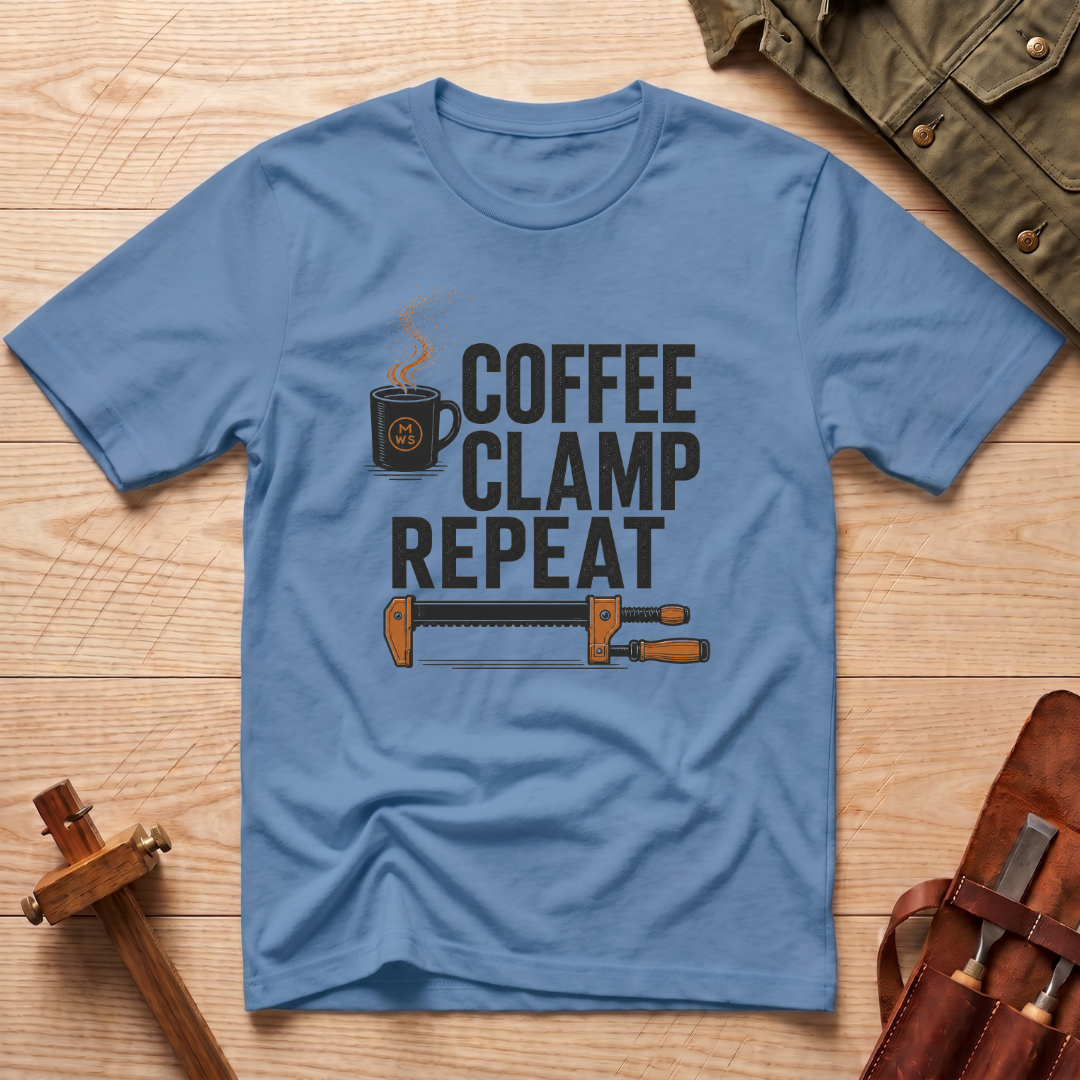 Coffee Clamp Repeat T-Shirt