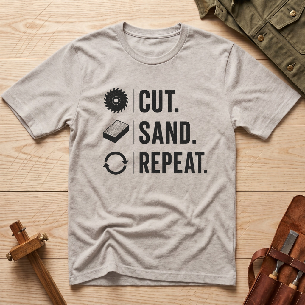 Cut Sand Repeat T-Shirt