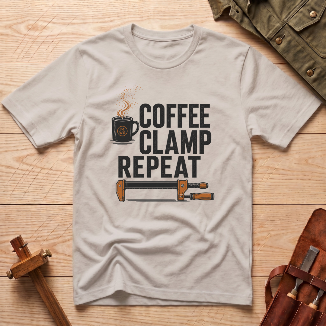 Coffee Clamp Repeat T-Shirt