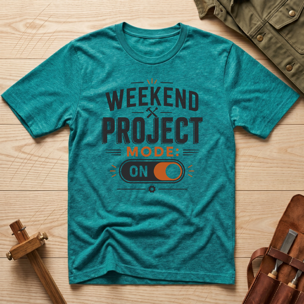 Weekend Project Mode On T-Shirt