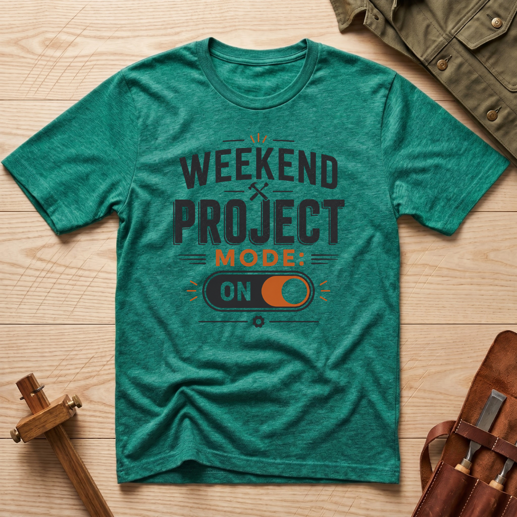 Weekend Project Mode On T-Shirt