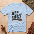 Coffee Clamp Repeat T-Shirt