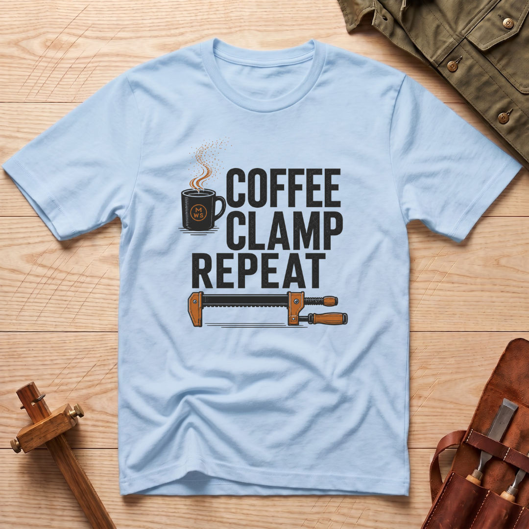 Coffee Clamp Repeat T-Shirt