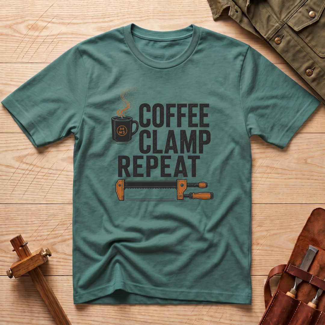 Coffee Clamp Repeat T-Shirt