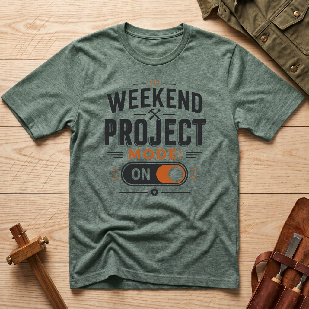 Weekend Project Mode On T-Shirt