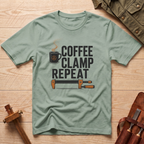 Coffee Clamp Repeat T-Shirt