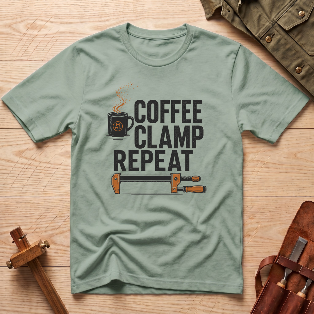 Coffee Clamp Repeat T-Shirt
