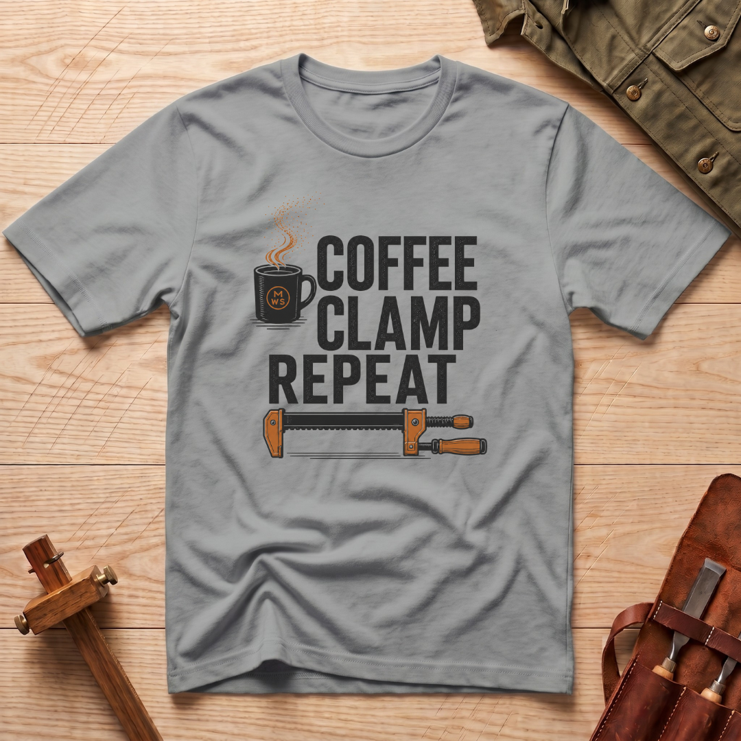 Coffee Clamp Repeat T-Shirt